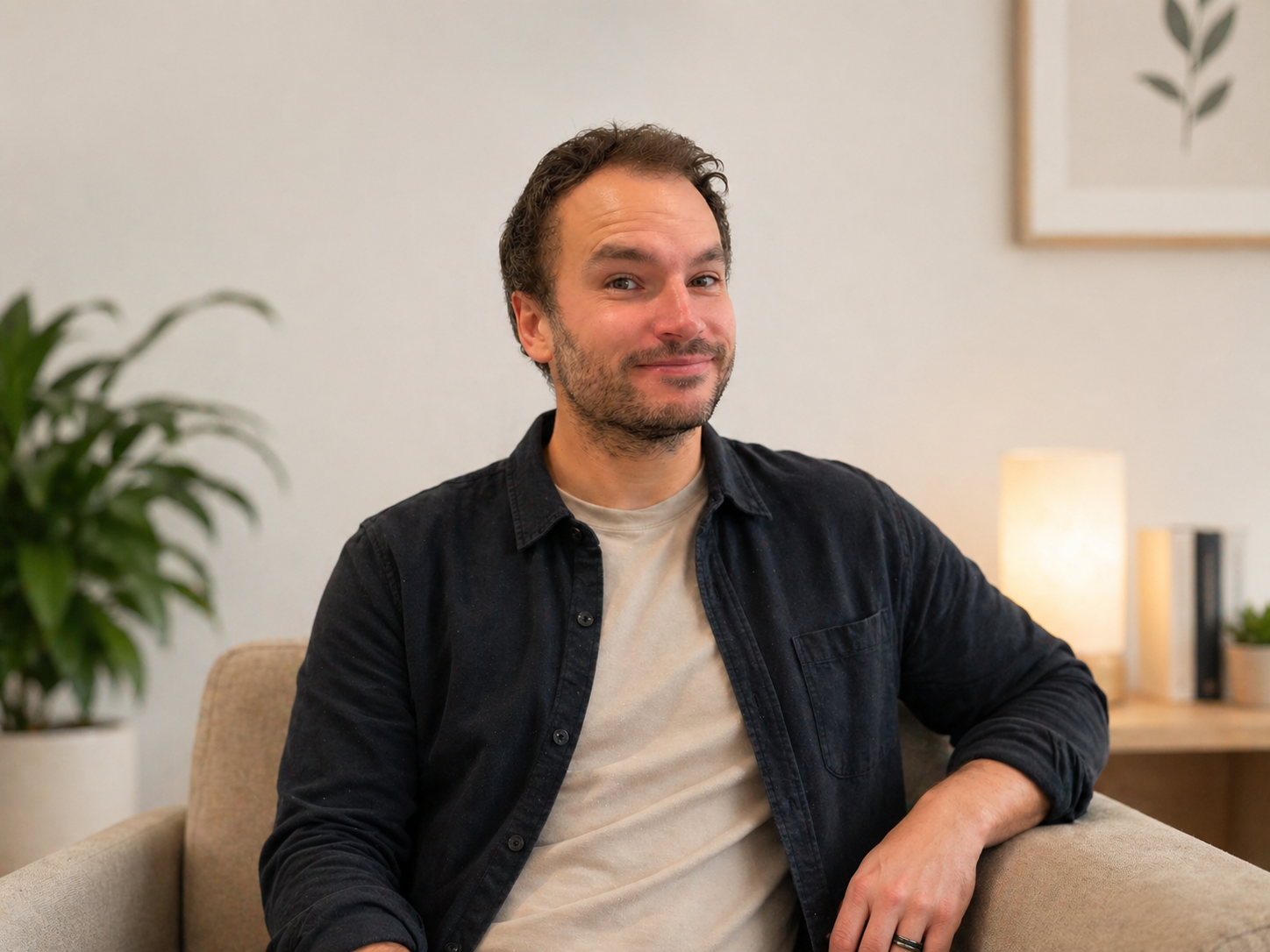 Andrew Heggie, Melbourne counsellor, in a professional portrait